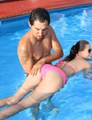 Carolina Sweets swimming teen pool